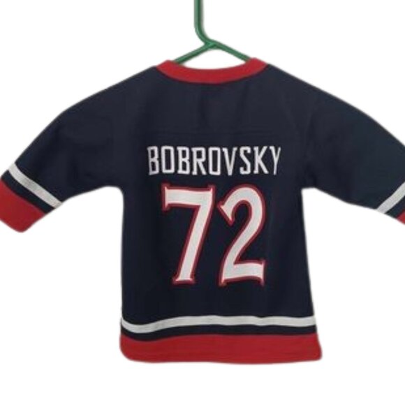 Columbus Blue Jackets Sergei Bobrovsky Jersey Size 3T - Picture 1 of 11